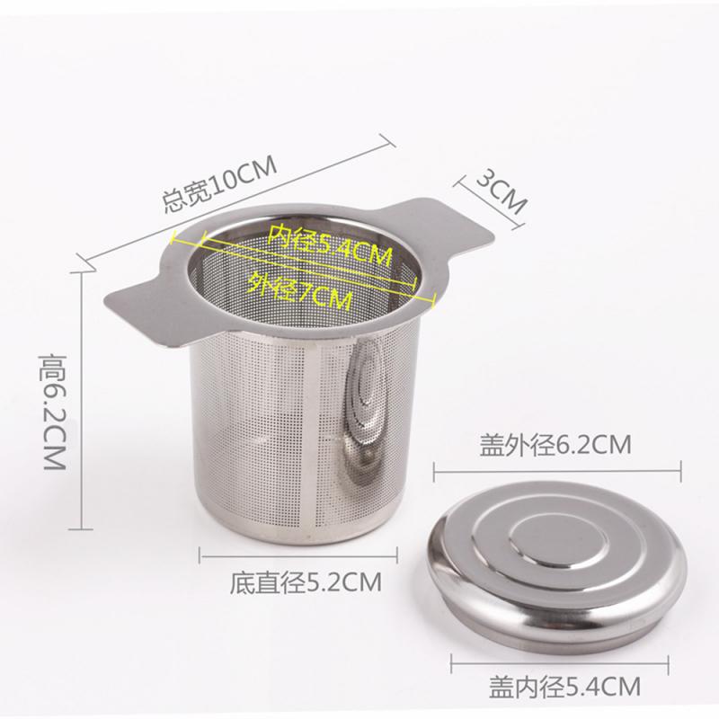 Metal Tea Leak Filter Infuser Stainless Steel Loose Tea Leaf  Spice Strainer Filter Herbal Spice Kitchen Accessories - Chi's Edibles